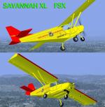 FSX /FS2004  ICP  Savannah XL Kalamata Aeroclub  Package.